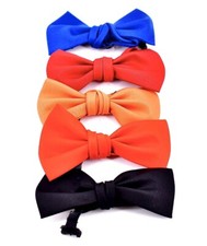 Laços para artesanato, 5x, veludo, gancho e laço de metal, ajustável, preto, vermelho, laranja, azul comprar usado  Enviando para Brazil