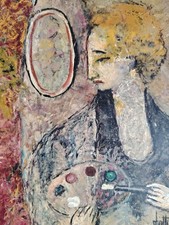 Belle peinture femme d'occasion  Saint-Félix-Lauragais