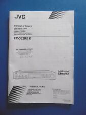 Jvc tuner 382 d'occasion  Valence