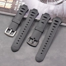 Pulseira de borracha de silicone 20 mm para pulseira SUUNTO SR X6HRM prata preta comprar usado  Enviando para Brazil