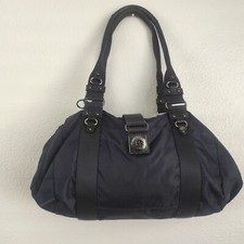 Autêntica Bolsa de Ombro Kipling -Blu Couro Nylon Vintage com Berloque de Macaco comprar usado  Enviando para Brazil