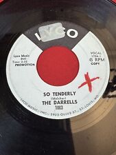 The Darrells - SO TENDERLY / WITHOUT WARNING - Lyco 1003 WLP DJ Promo comprar usado  Enviando para Brazil