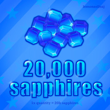 Pacote AJPW Sapphires 20K || Animal Jam Play Wild Sapphires || LEIA A DESCRIÇÃO! comprar usado  Enviando para Brazil