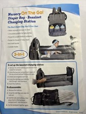 Nursery diaper bag for sale  Los Angeles
