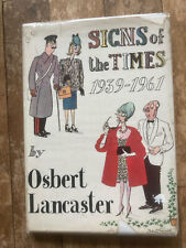 Osbert lancaster signs for sale  BRIDGWATER