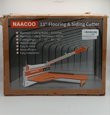 Cortador de piso e tapume laminado NAACOO 13" com lâmina extra novo caixa aberta, usado comprar usado  Enviando para Brazil