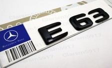 E63 emblem glossy for sale  Richmond