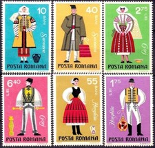 Romania 1973 costumi usato  Trambileno