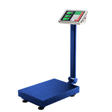 Usado, Balanças digitais de peso doméstico para loja industrial resistente 150/300/500 kg LCD postal comprar usado  Enviando para Brazil