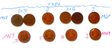 381 pfennig 1968 gebraucht kaufen  Deutschland