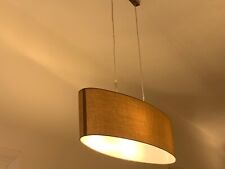 Pendelleuchte groß stoffbespa gebraucht kaufen  Halle