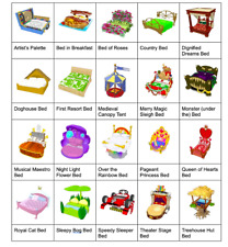 Camas virtuais raras/aposentadas Webkinz *Leia a descrição*, usado comprar usado  Enviando para Brazil