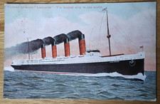 Cunard lusitania colour for sale Cunard lusitania colour for sale  WAKEFIELD