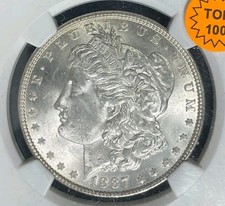 1887 MORGAN DÓLAR PRATA ~ NGC MS 65 CONTÉM OLHO DE JACARÉ VAM 12A TOP 100 comprar usado 1887 MORGAN DÓLAR PRATA ~ NGC MS 65 CONTÉM OLHO DE JACARÉ VAM 12A TOP 100 comprar usado  Enviando para Brazil