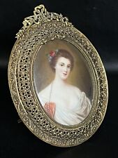 Antikes miniaturportrait brust gebraucht kaufen  Hadamar