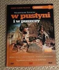 W pustyni i w puszczy -  Wladyslaw Slesicki (DVD + Ksiazka) na sprzedaż  PL