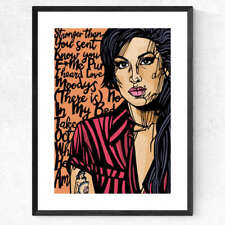 Amy winehouse print for sale  CAMBRIDGE