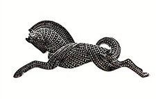 Galloping horse brooch for sale  Pawtucket