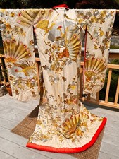 Japanese silk uchikake for sale  Seymour