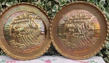 Pair convex embossed for sale  BEDALE