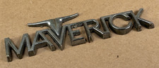 Placa de identificação adesiva logotipo emblema cromado metal Ford MAVERICK (década de 1970) comprar usado  Enviando para Brazil