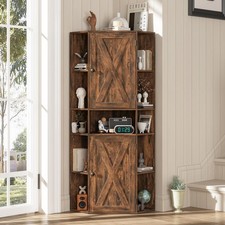 Farmhouse corner cabinet for sale  Brentwood