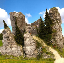 Diorama burg ruine gebraucht kaufen  Potsdam