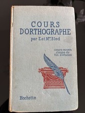 Bled. cours hortographe d'occasion  Crozon