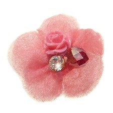Bague rose fleur d'occasion  Épinay-sur-Orge
