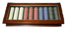Poker chip set for sale  Clark