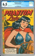 Arte de capa Phantom Lady #14 Matt Baker Good Girl Golden Age Fox 1947 CGC 6.5 comprar usado  Enviando para Brazil