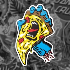 Adesivo de vinil SANTA CRUZ Pizza Screaming Hand 3"/6"/9" skate grande comprar usado  Enviando para Brazil