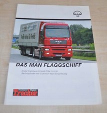 MAN TGA Road Test Truck Brochure Broszura Broszura DE na sprzedaż  PL