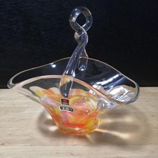 Glass vase twisted for sale  Shipping to Ireland