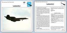 Lockheed recon. obs for sale  SLEAFORD