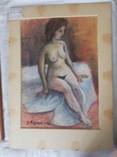 Pastel signe gerard d'occasion  Toulon-