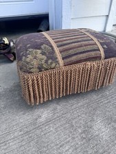 Maroon gold footstool for sale  Tecumseh