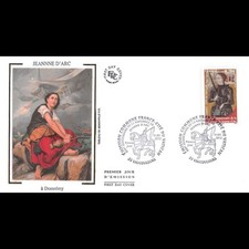 Fdc soie jeanne d'occasion  Crécy-la-Chapelle