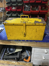 lockable metal box for sale  IPSWICH