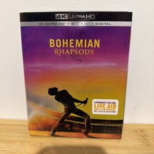 Bohemian Rhapsody 4K UltraHD Blu-ray (2018) Queen, Freddie Mercury W/Slipcover, usado comprar usado Bohemian Rhapsody 4K UltraHD Blu-ray (2018) Queen, Freddie Mercury W/Slipcover, usado comprar usado  Enviando para Brazil
