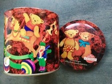 Blechtruhe motiv bären gebraucht kaufen  Heuchelheim