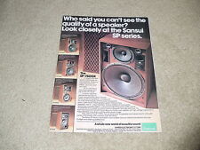 Sansui 7500x speaker for sale  Olmsted Falls