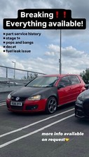 Breaking golf mk5 for sale  SLOUGH
