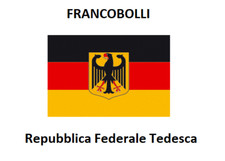 Francobolli germania repubblic usato  Italia