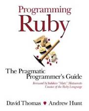 Programming ruby pragmatic for sale  Montgomery