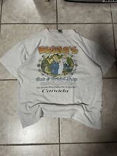 Camisa vintage anos 90 Bubbas isca e loja de noiva comédia engraçada Canadá GG desgastada comprar usado  Enviando para Brazil