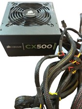 Fonte de alimentação CORSAIR CX500 MODELO 75-001667 PSU 500W 500 Watts usada comprar usado  Enviando para Brazil