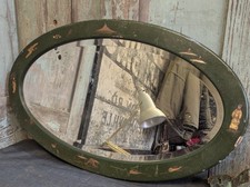 vintage bevelled oval mirror for sale vintage bevelled oval mirror for sale SOUTHAMPTON