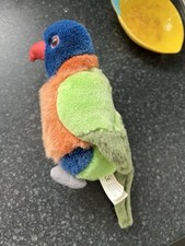 Plush parrot soft for sale  BENFLEET