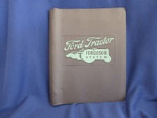 Fichário antigo do sistema Ford Tractor Ferguson com manuais e foto de Henry Ford comprar usado  Enviando para Brazil